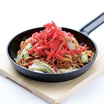 Yakisoba with thick sauce