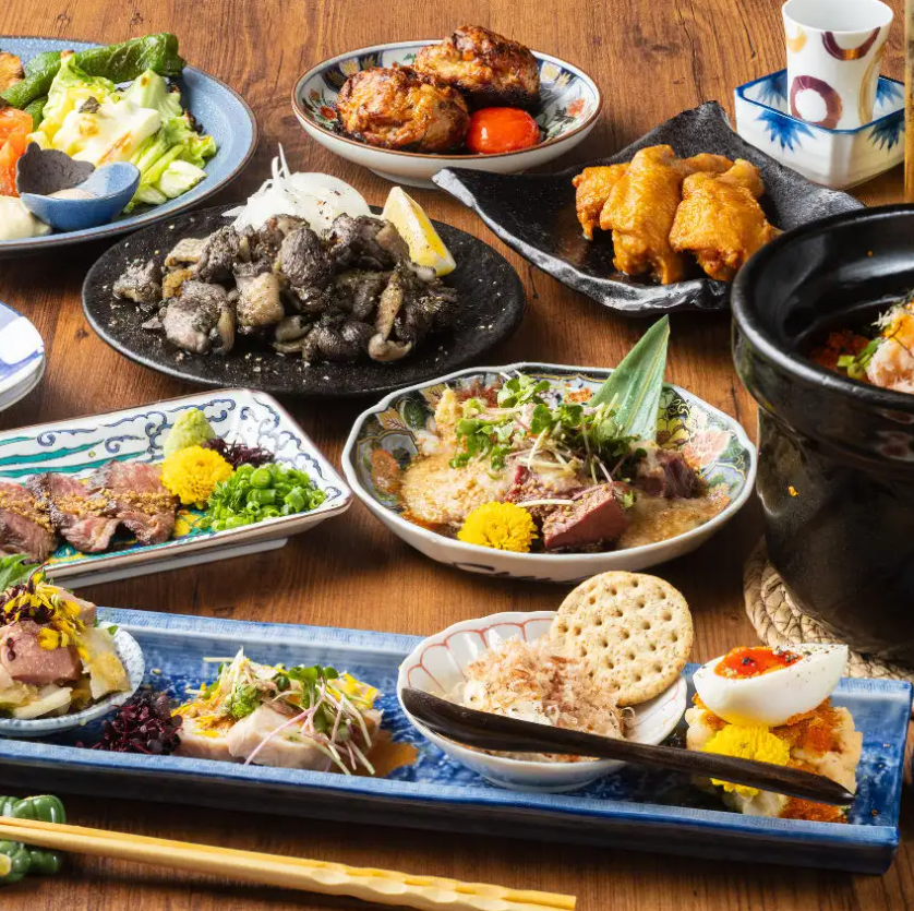 当店自慢の釜飯を筆頭にコスパ重視の飲み放題コースがオススメ♪