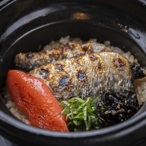 【当店自慢！】≪ふっくら釜飯≫土鍋で炊いた各種絶品釜飯1078円(税込)～