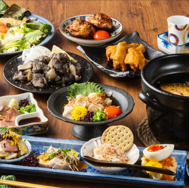 【コスパ抜群◎】≪各種宴会にも大人気！≫とっとの贅沢コース6000円(税込)