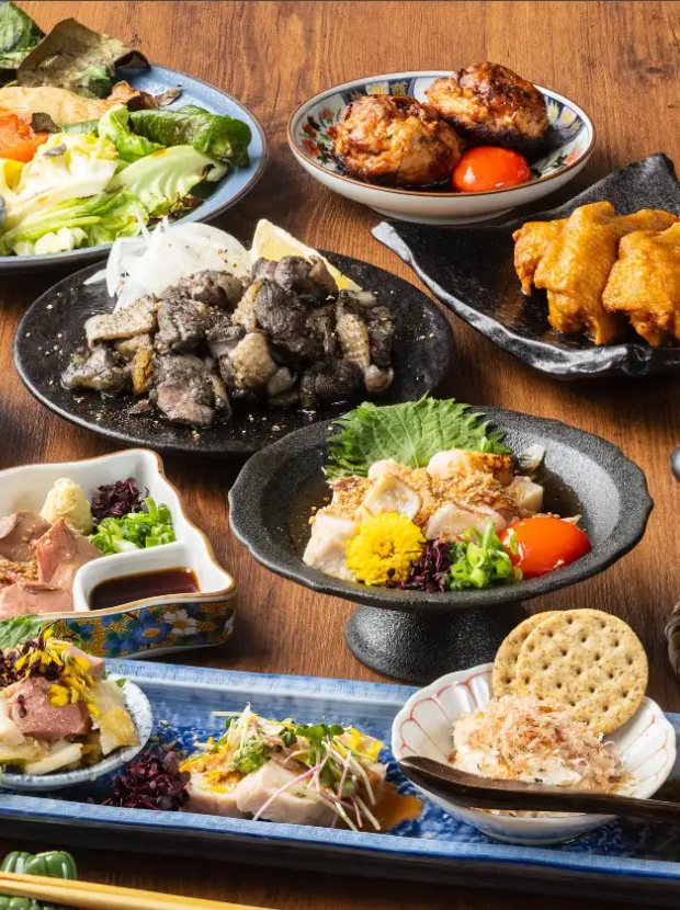 土鍋で炊いたこだわりの絶品釜飯や各種炭焼料理などご提供。地元滋賀の地酒もご用意♪