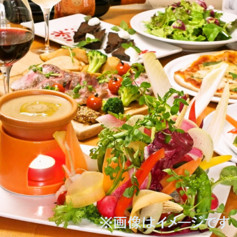 Chef's choice course with 2 hours of all-you-can-drink from 6,000 yen. We can accommodate your budget and requests.