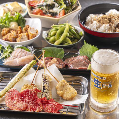 飲み放題付き4000円コース