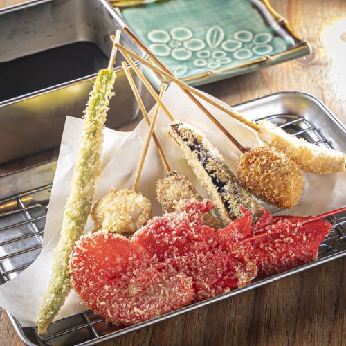 串カツおまかせ7本盛り合わせ