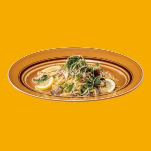 レモンとしらすの和風パスタ