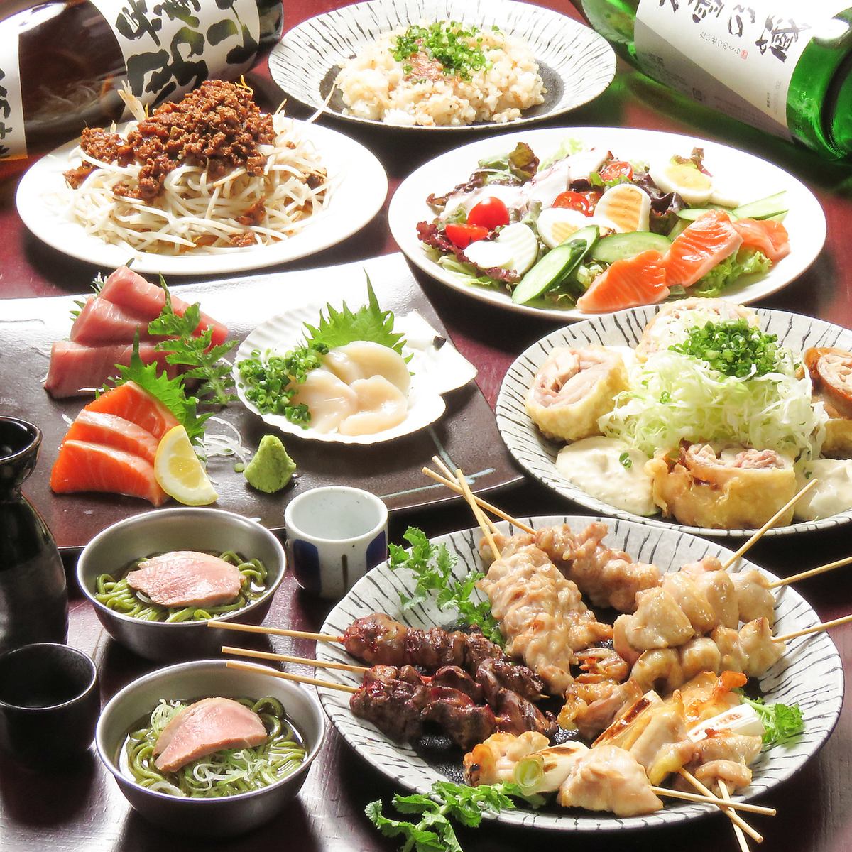 美味い酒と串焼きご用意してます♪宴会にどうぞ！！