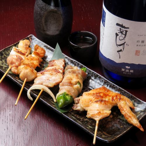 【まずはコレ！】串焼き盛り合わせ☆