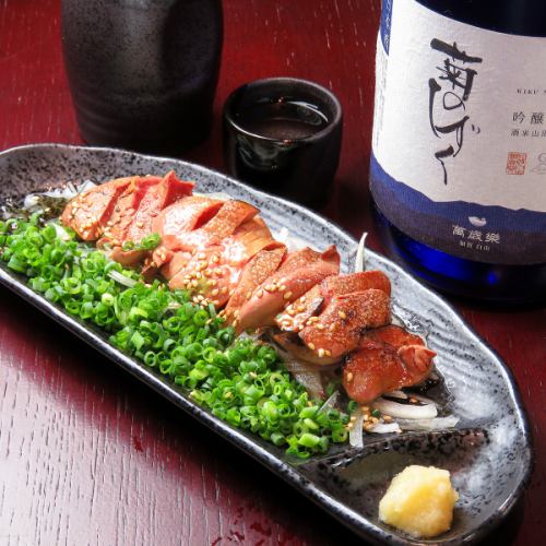 【レバー好き必食】白レバ刺し