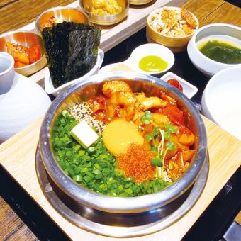 [Nakkopse rice pot set meal] 1,518 yen (tax included)
