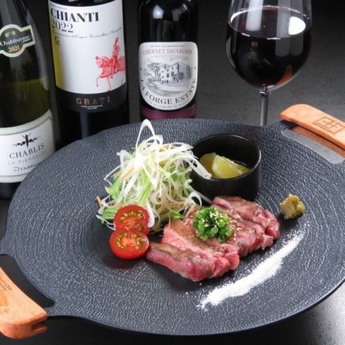 まんぜんはお肉も絶品！当店おすすめの和牛タンステーキを是非♪