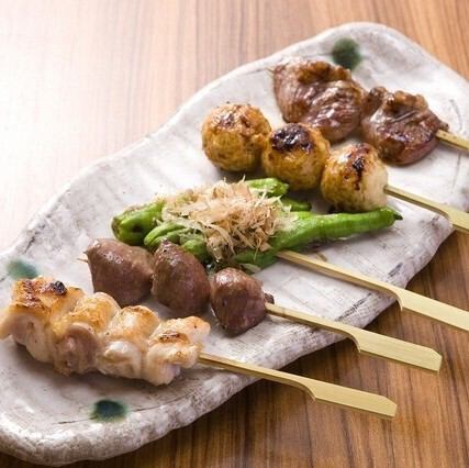 おまかせで！串盛り☆