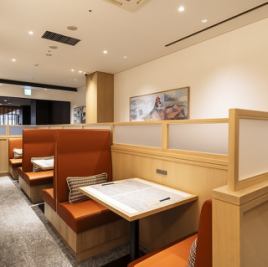 The two-seater seats are set back so you can enjoy your own private space!