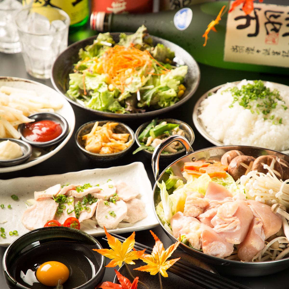 府中駅より徒歩1分!!飲み放題付コース3000円台からご用意♪
