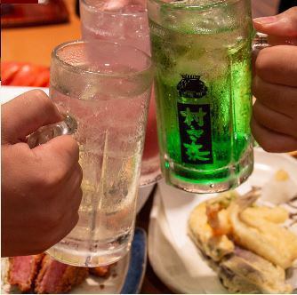 半個室でわいわい楽しめます