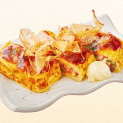 カクタコ (四角いたこ焼き)/具たっぷり海鮮チヂミ