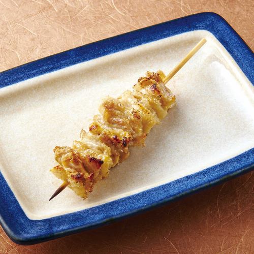 【国産】かわ/もも/砂肝/ぼんじり/ハツ/ハラミ/ヤゲンナンコツ/手羽先　(塩/タレ)