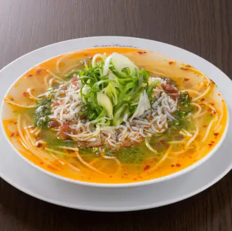 シラスと九条ネギの和風ペペロンチーノ【Recommend】