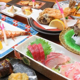 Shiho Luxury Course [10 dishes, 2 hours all-you-can-drink included] Mon-Thurs only, for 4 or more people, 6,400 yen → 5,900 yen (tax included)