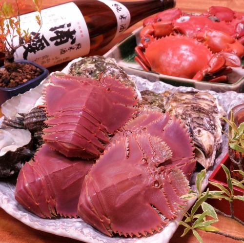 Fresh seafood caught in Miyazaki!
