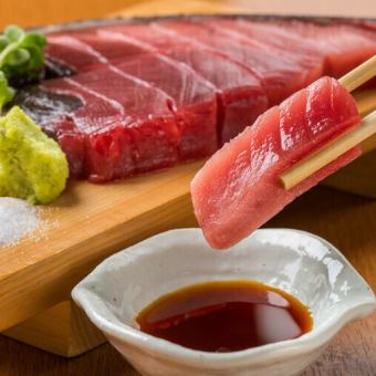 Enjoy tuna feast at a reasonable price! Negitoro and tuna sashimi (First Party Course) 7 dishes with 3 hours of all-you-can-drink included. 5,000 yen ⇒ 4,000 yen