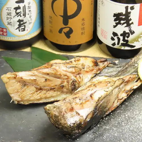 まぐろの背びれ焼き