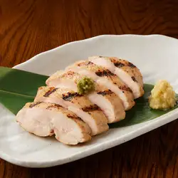 Charcoal-grilled free-range chicken breast