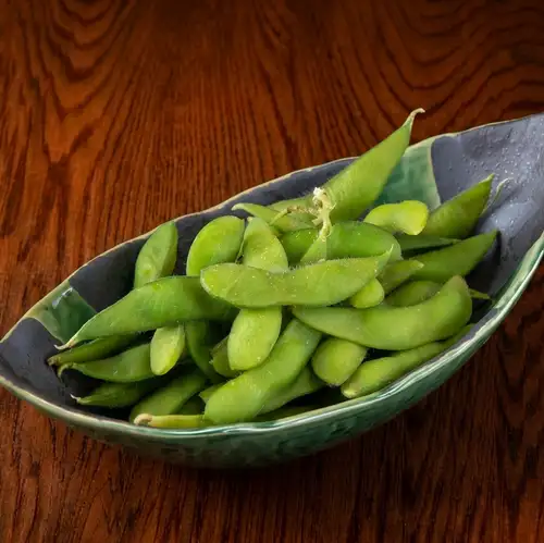 Boiled edamame