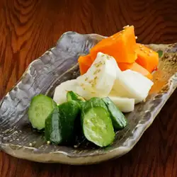 Assorted pickles