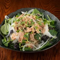 Radish and tuna salad