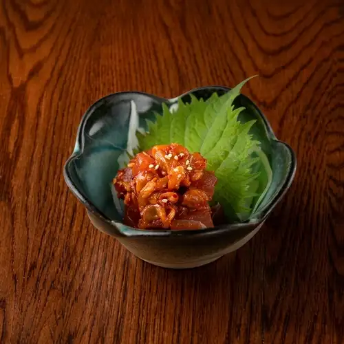 Tuna with Changja (spicy fermented seafood)