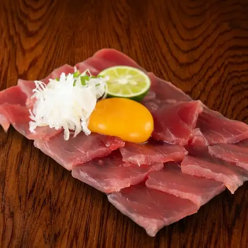 Bluefin tuna yukke