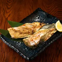 Grilled tuna fin and belly