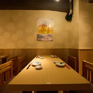 和を基調とした優しい造り。女子会・合コンに◎