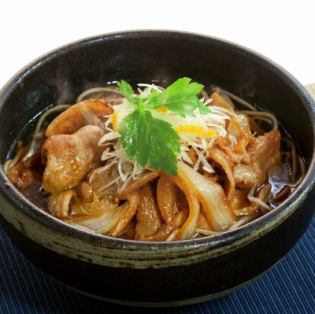 肉蕎麦(温)