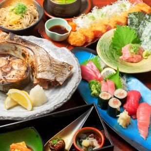 [A course to enjoy raw bluefin tuna] Standard 7 dishes including all-you-can-drink 6,000 yen (tax included)