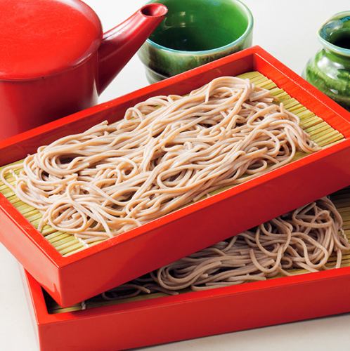 Specially selected stone-ground soba noodles
