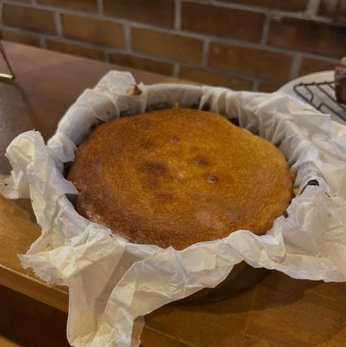 アールグレイ香るバスクチーズケーキ