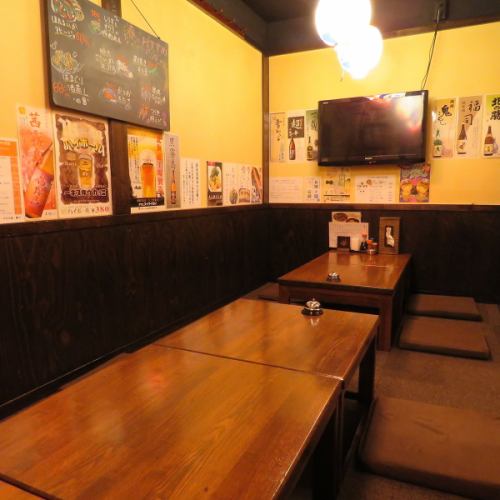 The banquet can accommodate up to 22 people! Private room wind digging kotatsu seat!