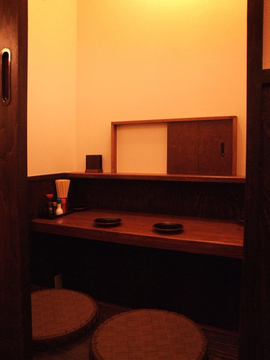 Recommended for unpretentious dates! Private room space where two people can spend a relaxing time ♪