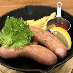 粗挽きソーセージグリル