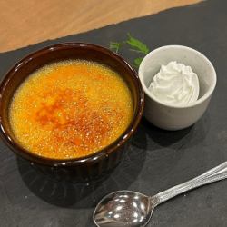 自家製クレームブリュレ