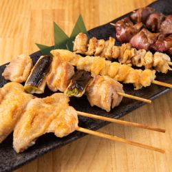 Assorted 6 kinds of yakitori