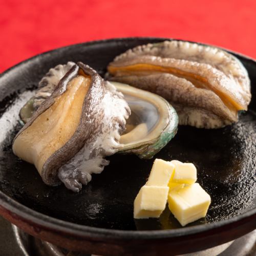 お刺身盛り合せ海鮮鉄板焼