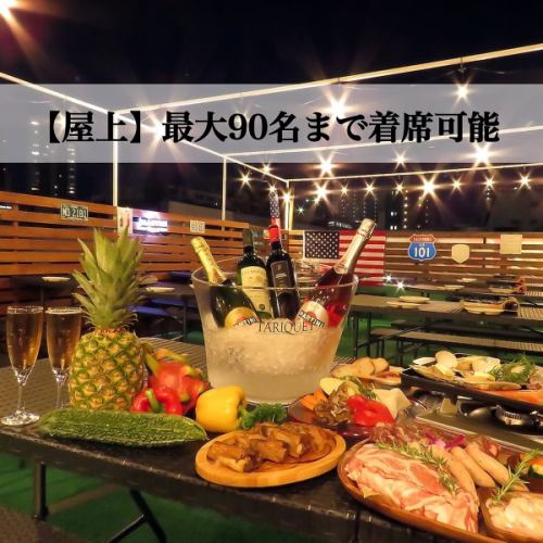 リーダー名物ビアガーデン