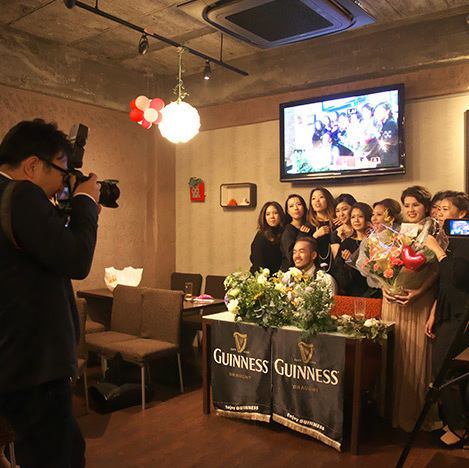 A memorable wedding reception...