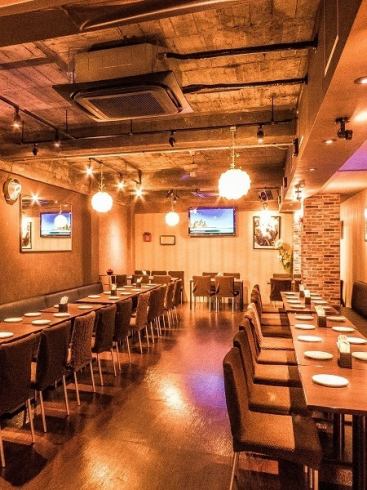 2階40/60/120名など幅広くレイアウトOK!平日10名以上で貸切◎