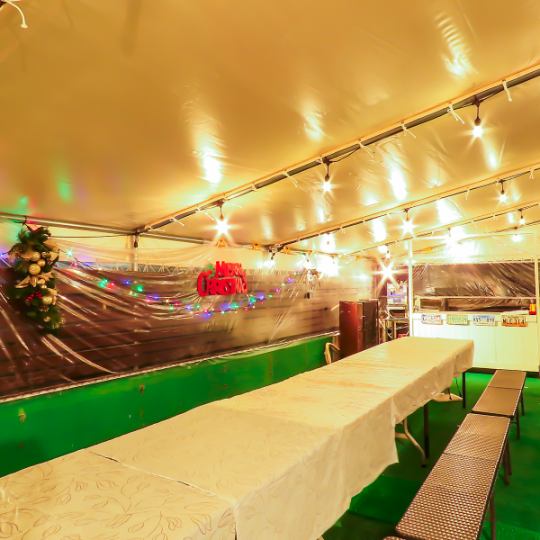 ≪20-50 people≫ 【Rooftop illumination】 8 dishes in total ◎ 2 hours of all-you-can-drink from 5,000 yen