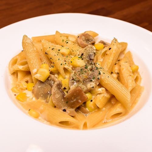 Penne carbonara