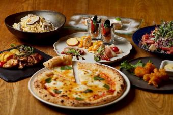 [Standard Course] 11 dishes including 5 appetizers and roast chicken. 90 minutes of all-you-can-eat buffet for 5,000 yen (tax included).