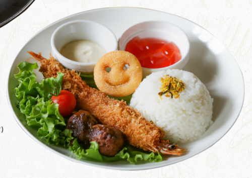 ニコニコ笑顔が魅力的！見た目も楽しむお子様プレート